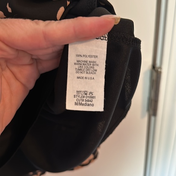 Women’s First Love by Lovelyn Dress Size M Black & Beige NWT! - Picture 5 of 9